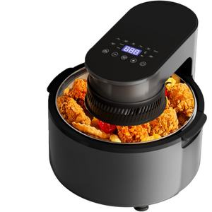 Présentation de la friteuse à air de 8L Deux <span class=keywords><strong>Battants</strong></span> : une friteuse à air compacte mais efficace à <span class=keywords><strong>double</strong></span> panier, idéale pour les foyers plus petits. - Product Image 5