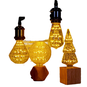 Edison Retro LED E27 douille à vis lumière chaude atmosphère moderne ampoule étoilée pour chambre mariage vacances verre enfichable - Product Image 1
