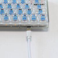 Keyboard Mekanikal 980, 100 Game tombol kustom Keyboard Gaming komputer sumbu bisa ditukar