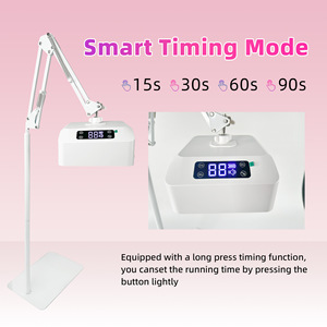 Lampe LED UV réglable pour pieds, séchoir rapide pour vernis gel, lampe de pédicure sur pied, lampe de durcissement des ongles rechargeable sur batterie pour salon - Product Image 4