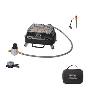 Wellhike cắm trại sưởi ấm bếp ngoài trời áp lực ổn định Bếp hồng ngoại Đun sôi Trà Di động Cassette sưởi ấm bếp - Product Image 1