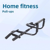 Barra de dominadas para puerta interior, individual/doble, equipo de fitness doméstico montado en la pared, modelo de venta al por mayor transfronteriza