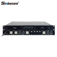 K4-1700 Amplificador de Potencia de Audio Clase D de 4 Canales 1U 4x1700W para Sistemas de Sonido de Conciertos y Escenarios