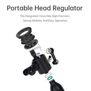 RS DIDEEP X3000PRO <span class=keywords><strong>Mini</strong></span> réservoir d'air de plongée portable de 0,5 L Ensemble complet d'équipement de plongée avec sac portable - Product Image 4