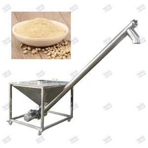 Stainless Steel Sugar Flour Coffee Powder Flexible Screw Conveyor Feeder for Malt Elevator