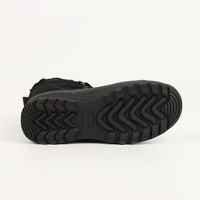 Bottes d'hiver tactiques imprimées pour adultes unisexes, en cuir microfibre chaud avec doublure en mesh, mi-mollet, pour activités extérieures