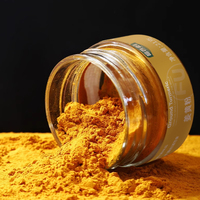 Cúrcuma Molido Premium 21g, Polvo de Haldi, Hierbas y Especias, Suministro Directo de Fábrica, Etiqueta Limpia, Empaque para Exportación