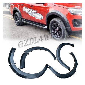 NEW MATTE BLACK V-CROSS STYLE <strong>FENDER</strong> <strong>FLARES</strong> <strong>for</strong> ISUZU <strong>D</strong>-<strong>MAX</strong> PICKUP DUAL CAB 2024 <strong>2025</strong>+