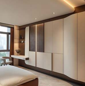 <b>Large</b> Capacity Bed End <b>Wardrobe</b> Customized Bedroom <b>Wardrobe</b> Luxurious Bedroom Furniture - Product Image 4