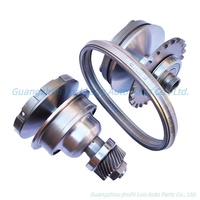 Set Pulley Rantai Transmisi CVT JF011E RE0F10A untuk Nissan Renault Mitsubishi Gearbox Drive Pulley 901066 901047