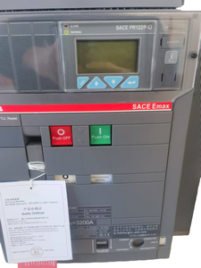 เบรกเกอร์วงจรไฟฟ้าอุตสาหกรรม E3N2500 E3N3000 แบบติดตั้ง/ถอดได้ 3P/4P 65kA 50/60Hz สวิตช์ลม - Product Image 1