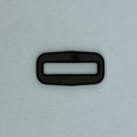 Dispositif de fixation carré épais de sécurité en plastique de haute qualité pour sangle d'épaule de sac d'ordinateur de 1 pouce, boucle réglable