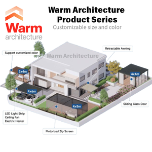 Vente chaude haut <span class=keywords><strong>de</strong></span> gamme personnalisé personnalisé haute étanchéité <span class=keywords><strong>moteur</strong></span> électrique Ventilation télécommande famille extérieur - Product Image 4
