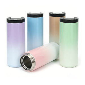 Custom Logo 500ml Stainless Steel <b>Double</b> <b>Wall</b> Insulated Coffee <b>Mug</b> Travel Tumbler - Product Image 1