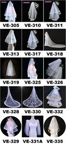 حجاب زفاف هندي طويل مع ريش, حجاب زفاف على شكل رأس العروس من ماركة شيرفيليس VE336 - Product Image 5