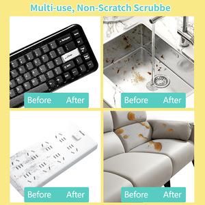 Éponge magique nano rectangulaire, anti-rayures, sans odeur, plus épaisse, pour nettoyer la vaisselle, les casseroles, les voitures et les chaussures - Product Image 4