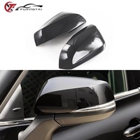 Coque de rétroviseur latéral de voiture en fibre de carbone pour Highlander 2022, accessoires extérieurs de voiture