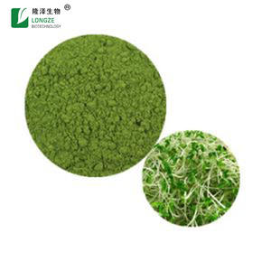 מזון פיגמנט בתפזורת טהור אספסת תמצית אבקת כלורופיל אבקה - Product Image 3