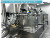 Meilleure vente centrifugeuse à panier vertical en acier inoxydable L(P)LGZ qui convient à la séparation solide-liquide des produits fibromes
