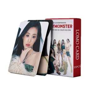 Stok Besar 55pcs Kartu Lomo Album Babymonter Sheesh Koleksi Grup Kpop Perempuan Hadiah - Product Image 1