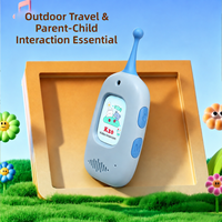 Talkies-walkies vidéo pour enfants, lot de 2, portée de 300 mètres, pour l'extérieur, pour garçons et filles, cadeau de Noël