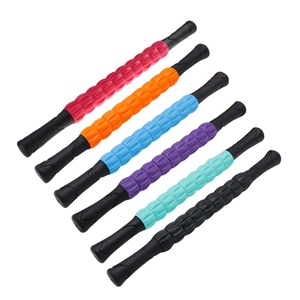 Bâton de massage portable pour le yoga Bâton de massage des muscles du dos Bâton roulant Bâton de massage <span class=keywords><strong>Pilates</strong></span> Outil de massage pour réduire les douleurs musculaires - Product Image 2