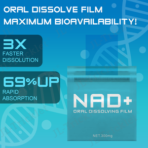 JULONG Bandelettes de dissolution de monohydrate de créatine personnalisées NAD Supplément de créatine à couche mince par voie orale Film soluble par voie orale - Product Image 3