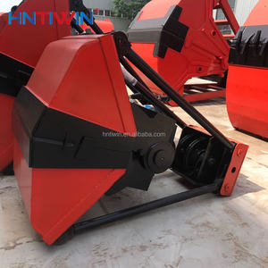 מנוף צדפה הידראולי HNTIWIN מפעל מוביל, נירוסטה, ארבעה כבלים, אחיזה 3 מטר מעוקב 5 מטר מעוקב, דלי צדפה הידראולי, מנוע אלחוטי - Product Image 6