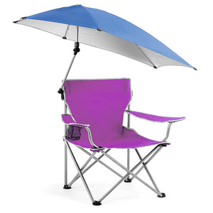 Silla de <span class=keywords><strong>Pesca</strong></span> Plegable de Metal en Oferta con Bolsa Lateral Grande y Sombrilla para Actividades al Aire Libre, Campamento, Viajes y <span class=keywords><strong>Pesca</strong></span> - Product Image 4