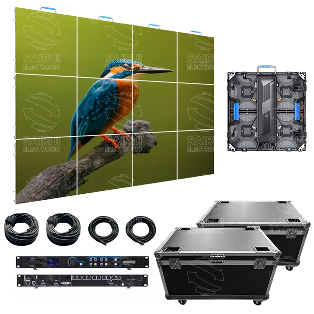 Indoor and Outdoor P2.6 P2.9 P3.91 P4.81 Led Display 500*500mm CE ROHS Rental Led Screen Rental IP65 Led Wall