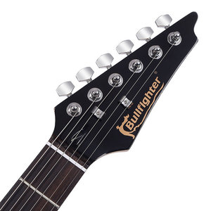 Vintage Style Electric Guitar 6 String HH Pickup Okoume Body Maple Neck Quilted Maple String Through Body Bridge - Product Image 2