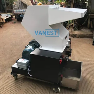 Vanest Recycling Machine Grinder Crusher Bags Pe Plastic Shredder Op Maat Gemaakte Fles Key Training Power Plastic Crusher Machine