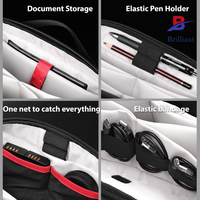 Organisateur d'accessoires électroniques portable grande capacité étanche avec étui de transport pour câbles et rangement numérique