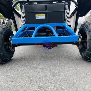 Go Kart Eléctrico de 2 Plazas, Vehículo Todoterreno de Doble Asiento para Entretenimiento Familiar al Aire Libre y Deportes de Ocio - Product Image 5