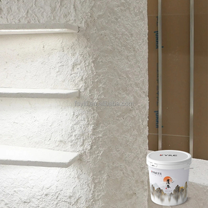 Pintura Acrílica Anti-Humedad para Paredes Exteriores, Resistente al Agua y a los Rayos UV, con Textura de Piedra, Revestimiento de Partículas Ecológico - Product Image 2