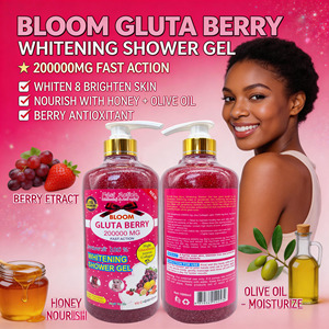 โออีเอ็ม เนเชอรัล กลูต้า เบอร์รี่ ไวท์เทนนิ่ง แอนตี้ริงเคิล มอยส์เจอไรซิ่ง บอดี้ ชาวเวอร์ เจล ทำความสะอาดล้ำลึก บำรุงผิว ซูเปอร์แอนตี้ออกซิแดนท์ - Product Image 4