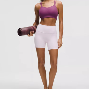 Nuevo Chaleco Deportivo para Mujer, Color Nude, Tirantes Anchos, Diseño Color Block, Sujetador Deportivo Transpirable para Yoga, Running y Fitness, Resistente a Impactos - Product Image 4