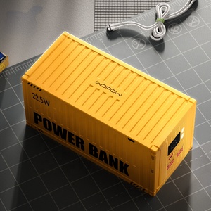 WOPOW PD31 22,5 W PD <span class=keywords><strong>hiper</strong></span> bancos de energía 10000mAh estación de energía en stock banco de energía contenedor de color negro - Product Image 4