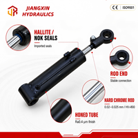 Cylindre hydraulique en acier inclinable Jiangxin 70 mm de diamètre, tige de 30 mm, durionisé, double action, avec joint NOK, certifié CE, 28 MPa pour chariot élévateur