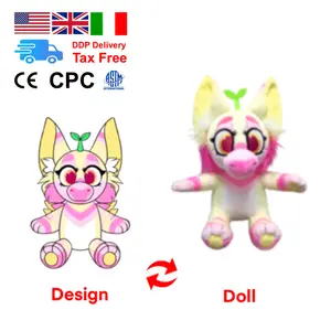 Фабрика OEM, изготовленная на заказ плюшевая игрушка-животное, сделайте свой собственный дизайн, изготовленные на заказ плюшевые куклы от производителя
