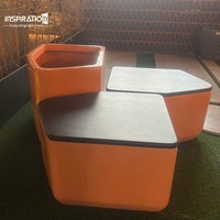Pot Tanaman Dekorasi Rumah Desain Modern untuk Pot Bunga FRP Berkualitas Tinggi