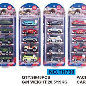 热卖消防工程师汽车套装建筑玩具厂批发小型最小起订量消防警察工程师汽车压铸汽车 - Product Image 2