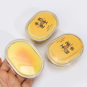 Kawaii <b>Mini</b> <b>Boxed</b> Semi-mature Cheese <b>Cake</b> Shape Squishy Slow Rising Stress Toys Hot Selling Soft PU Realistic Bread Squeeze Toys - Product Image 3