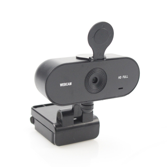 HD Autofocus 4K Webcam with 1080P Resolution Black USB 2.0 Interface 800W PC USB Webcam CMOS Image Sensor and 1-Year Warranty