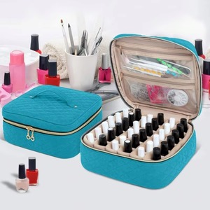 Sac de transport pour vernis à ongles, organiseur de rangement de voyage, étuis de présentation pour vernis à ongles et accessoires de manucure - Product Image 6