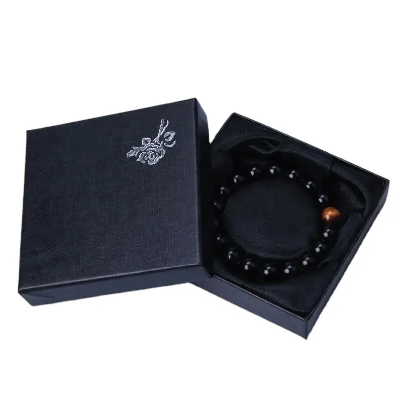 Low MOQ Square Jewelry Packaging Mixed Color Bangle Box Cheap Bracelet Gift Case In Stock
