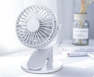 VENTE FLASH Ventilateur USB rechargeable à clipser, mini ventilateur de bureau portable, ventilateur pour poussette de bébé - Product Image 6