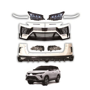 Ventes d'usine : Pare-chocs avant et arrière, feux antibrouillard, calandre, phares, kit carrosserie pour Toyota Fortuner 2016-2020, style <span class=keywords><strong>Lamborghini</strong></span> - Product Image 5