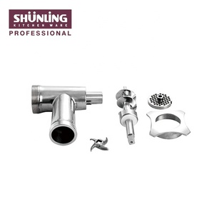 Acero inoxidable comercial máquina <span class=keywords><strong>picadora</strong></span> de carne adecuado para moler carne sin <span class=keywords><strong>huesos</strong></span>. - Product Image 4