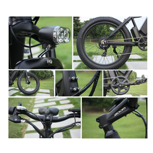 Vélo électrique de montagne de haute qualité, 26 pouces, batterie lithium-ion 48V, 500W, vélo électrique MTB, usine chinoise - Product Image 4